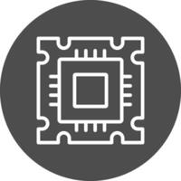 Processor Creative Icon Design vector
