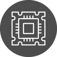 Processor Creative Icon Design vector