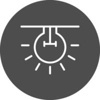 Light Bulb Creative Icon Design vector