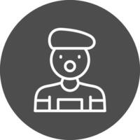 Mime Creative Icon Design vector