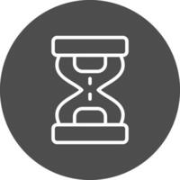 diseño de icono creativo de reloj de arena vector