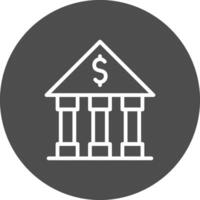 Bank Creative Icon Design vector