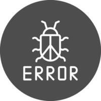 Bug Creative Icon Design vector