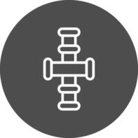 Pipeline Creative Icon Design vector