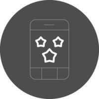 Line Inverted Design vector
