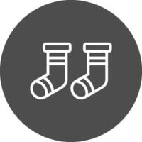 Baby Socks Creative Icon Design vector