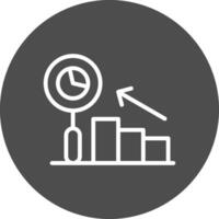 Predictive Analytics Creative Icon Design vector