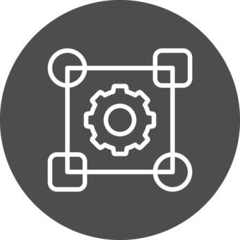 Pattern System Creative Icon Design vector