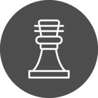 Chess Game Creative Icon Design vector