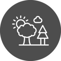 Trees Creative Icon Design vector