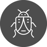 Bug Creative Icon Design vector