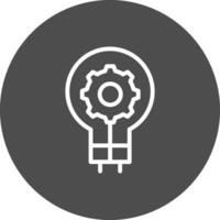 Idea Generation Creative Icon Design vector