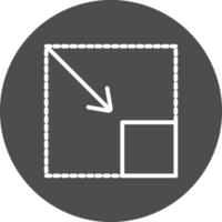 Downsizing Creative Icon Design vector