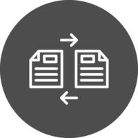 Files Exchange Creative Icon Design vector