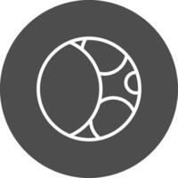 Moonphase Creative Icon Design vector