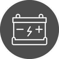 Battery Creative Icon Design vector