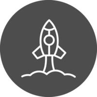 Spaceship Creative Icon Design vector