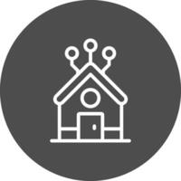 Home Network Creative Icon Design vector