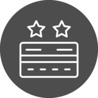 Points Rewards Cards Creative Icon Design vector