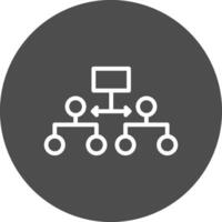 Labeled Hierarchy Creative Icon Design vector