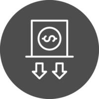 Deposit Creative Icon Design vector