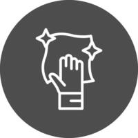 Wipe Creative Icon Design vector