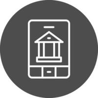 Banking App Creative Icon Design vector