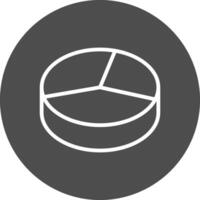 3D Pie Creative Icon Design vector