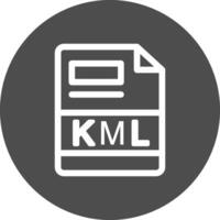 KML Creative Icon Design vector