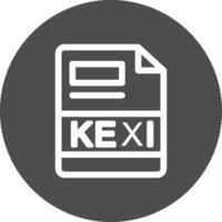 kexi creativo icono diseño vector