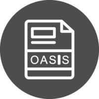 OASIS Creative Icon Design vector