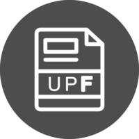 UPF Creative Icon Design vector