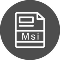 Msi Creative Icon Design vector