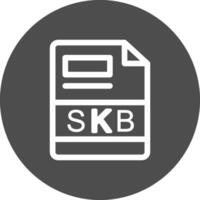 skb creativo icono diseño vector