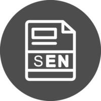 SEN Creative Icon Design vector