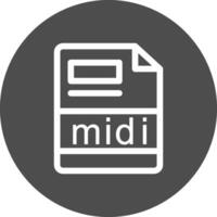 midi Creative Icon Design vector