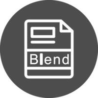 Blend Creative Icon Design vector