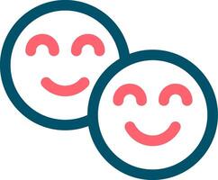 Smiley Creative Icon Design vector