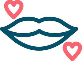 Lips Creative Icon Design vector