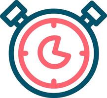 Stopwatch Creative Icon Design vector