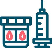 Vaccine Creative Icon Design vector