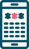 Pin Code Creative Icon Design vector