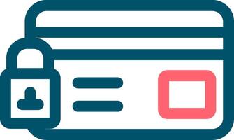 Blocked Creative Icon Design vector