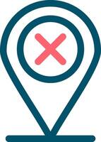 Wrong Creative Icon Design vector