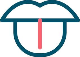 Tongue Creative Icon Design vector
