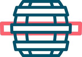Barrel Creative Icon Design vector