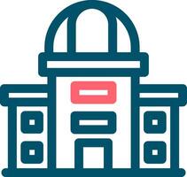 City Hall Creative Icon Design vector