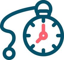 Pocket Watch Creative Icon Design vector