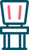 Chair Creative Icon Design vector