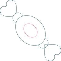 Candy Creative Icon Design vector